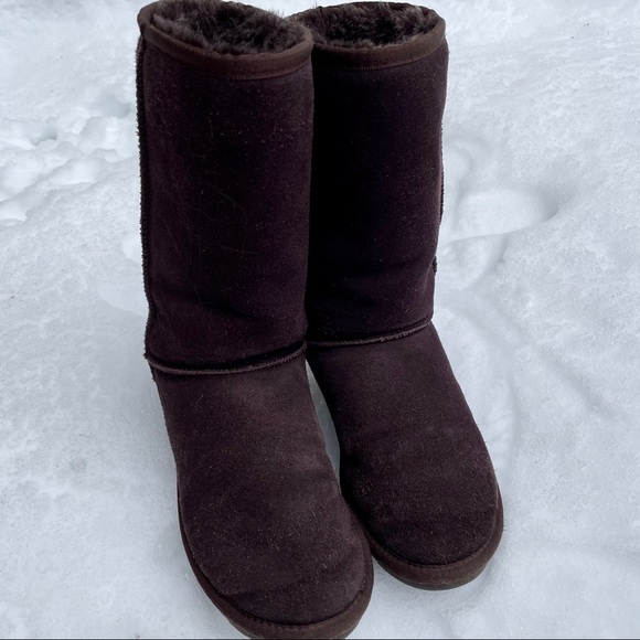 UGG Classic Short Boot Dark Chocolate Brown Size 6 - Picture 10 of 14